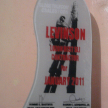 Luzon Best SLI Contractor for January 2011